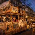 pegoulade nimes 2026 : char BD au crépuscule à Nîmes