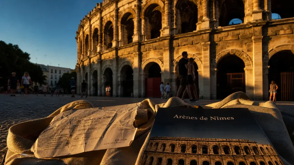 Spectacle arènes de Nîmes : billets et arènes romaines