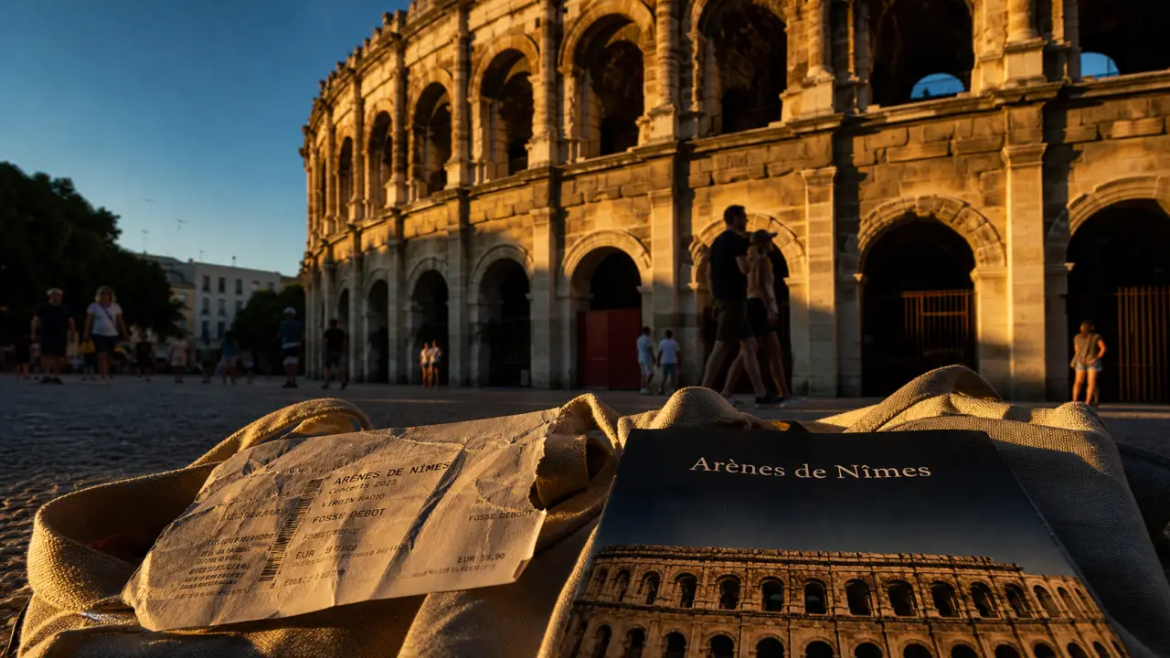 Spectacle arènes de Nîmes : billets et arènes romaines