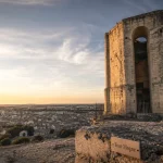 Tour magne nimes, panorama depuis le Mont Cavalier