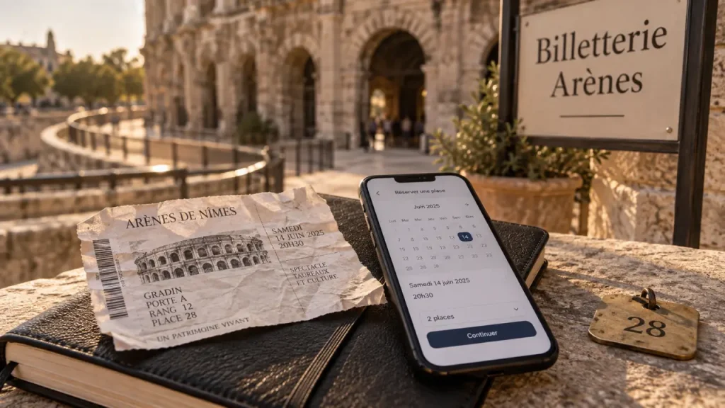 Arènes de Nîmes billetterie : billet et réservation officielle
