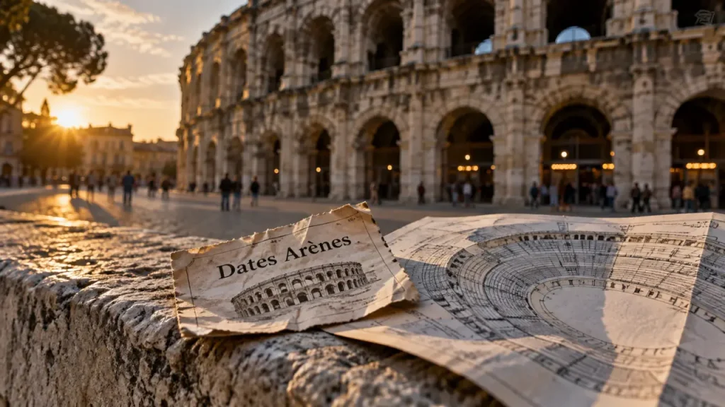 Arènes de Nîmes évènements à venir : billet et dates septembre 2026