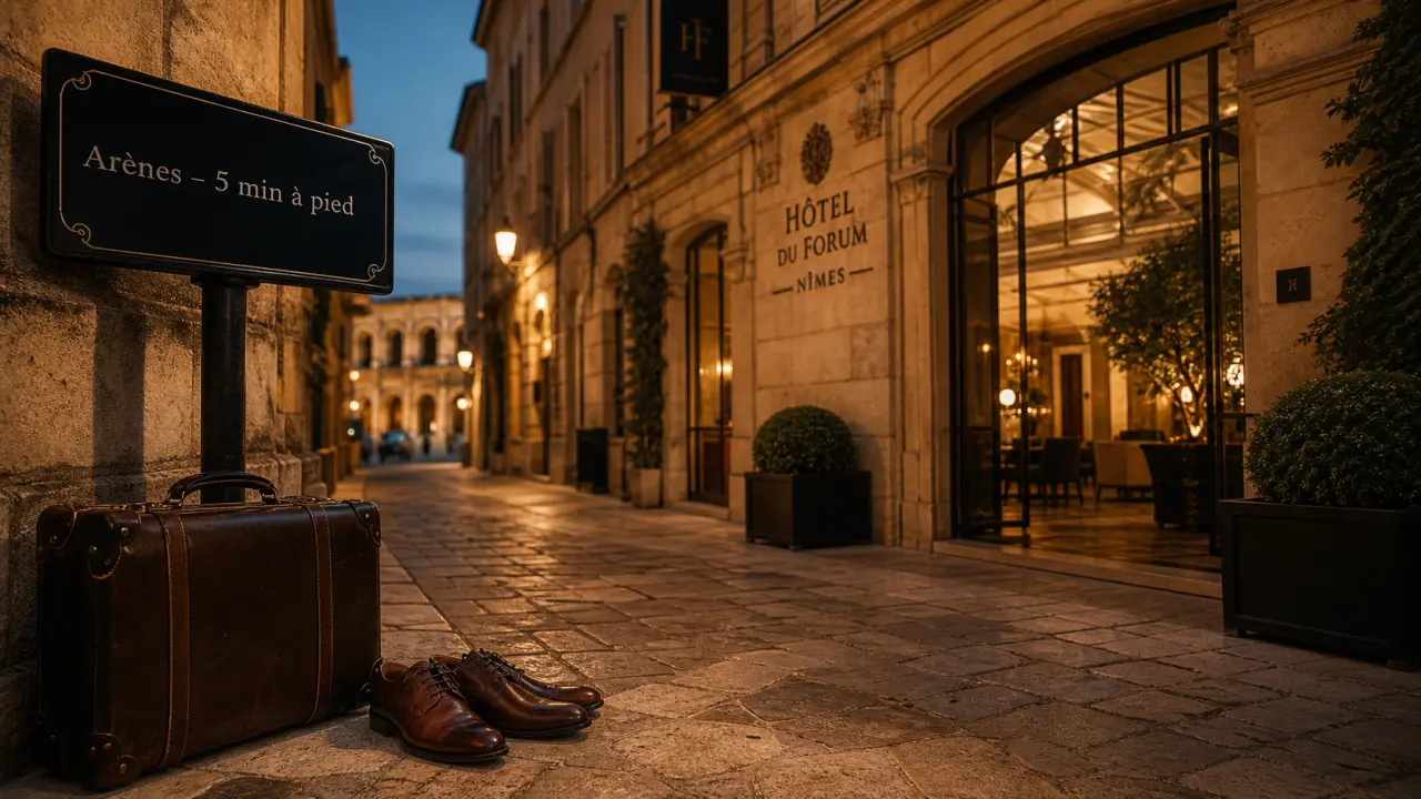 Hôtels proches de arènes de Nîmes : accès à pied depuis l’hôtel