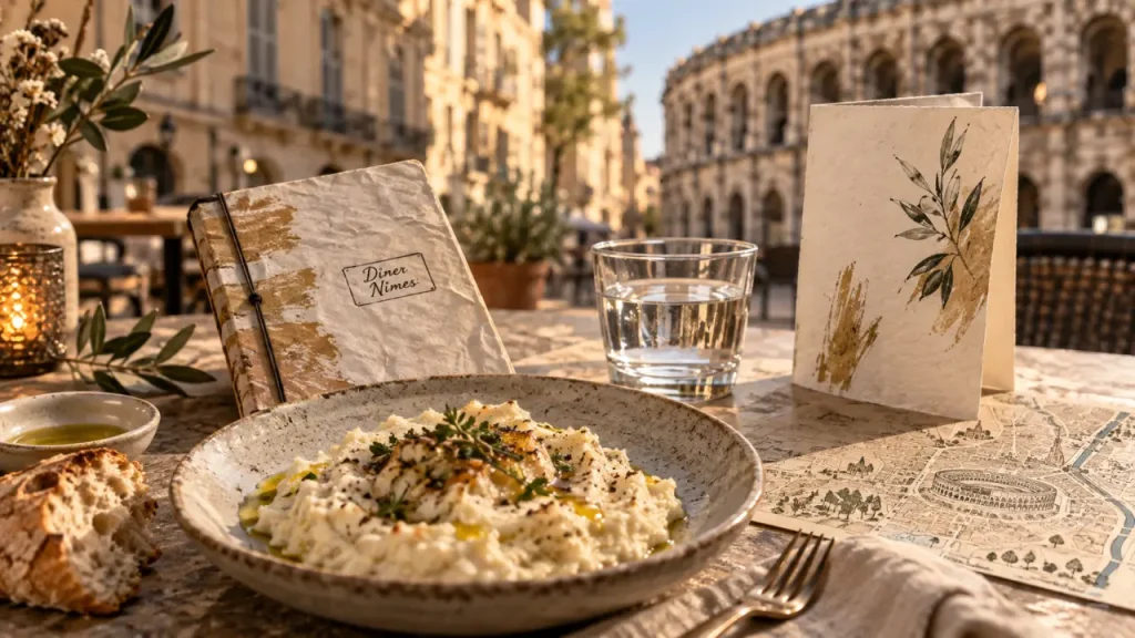 Meilleurs restaurants à nîmes : brandade de morue et carnet de réservation