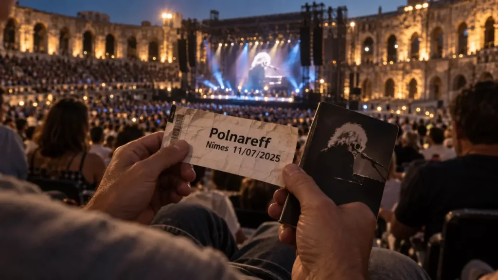 Billets Polnareff Nîmes 11/07/2025 aux Arènes