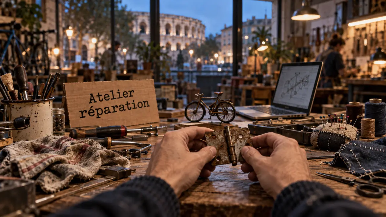Réparation : ateliers gratuits à Nîmes et dans la Vaunage du 15 au 18 octobre