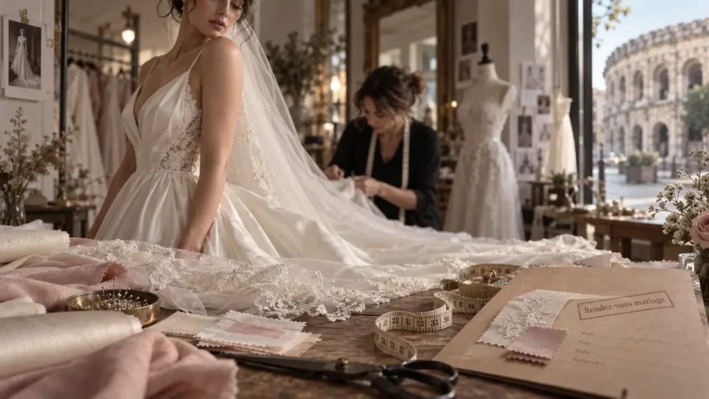 Boutique mariage à Nîmes : comparez les styles, l’essayage et le sur-mesure