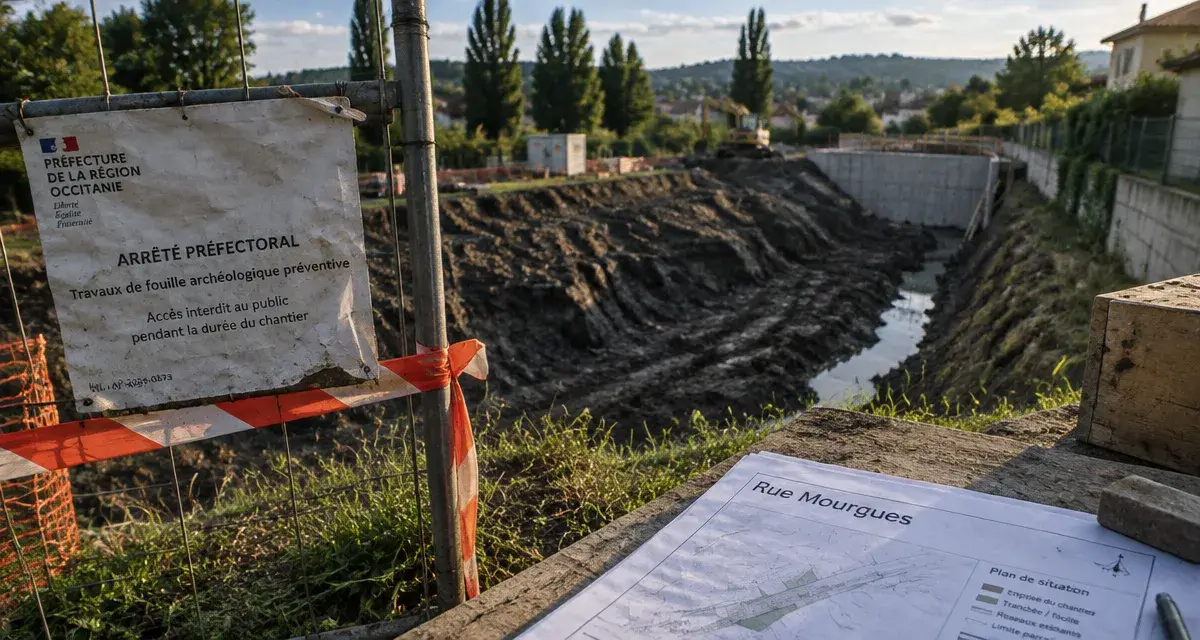 À Puech-du-Teil, un chantier rue Mourgues suscite des questions