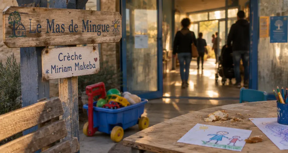 Au Mas de Mingue, la crèche Miriam Makeba accueille 50 enfants