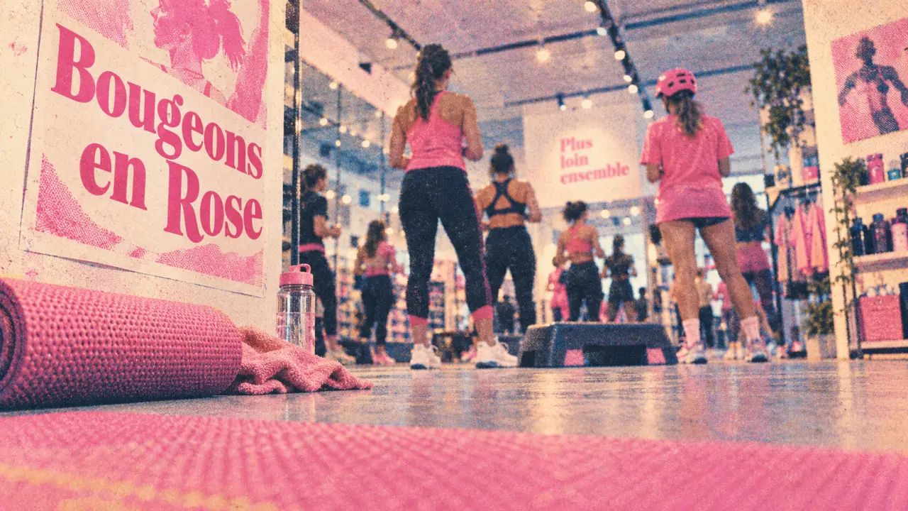 Octobre Rose : Decathlon Nîmes programme zumba et course solidaire