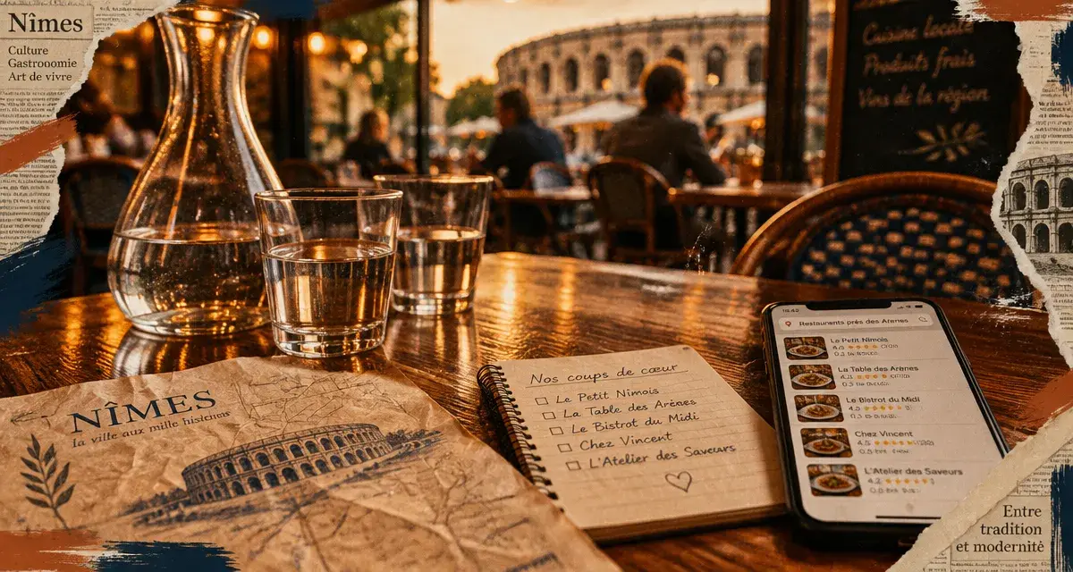 Meilleur restaurant nîmes et alentours : avis et cuisine en bistrot à table