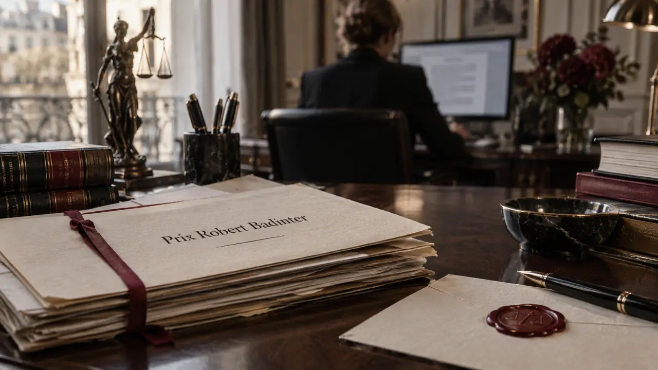 À Nîmes, l’avocat Arthur Morel reçoit le prix Robert Badinter