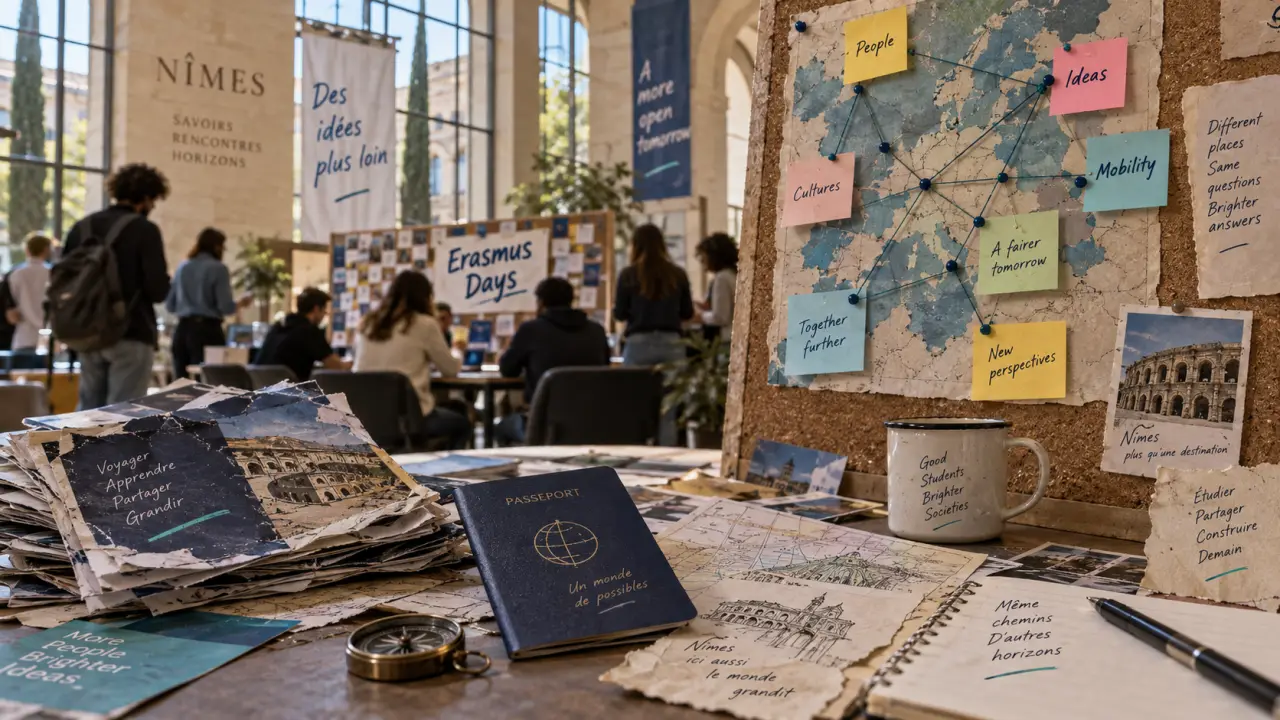 À Nîmes, les Erasmus Days ouvrent une semaine sur la mobilité en Europe