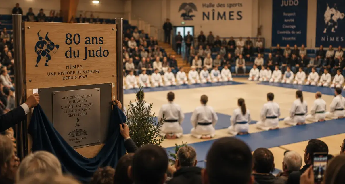 À Nîmes, le Judo club du Gard célèbre ses 80 ans