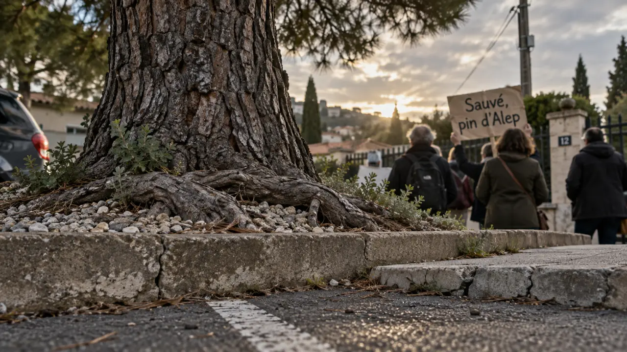 À Nîmes, le pin d’Alep de la Croix-de-Fer échappe à l’abattage