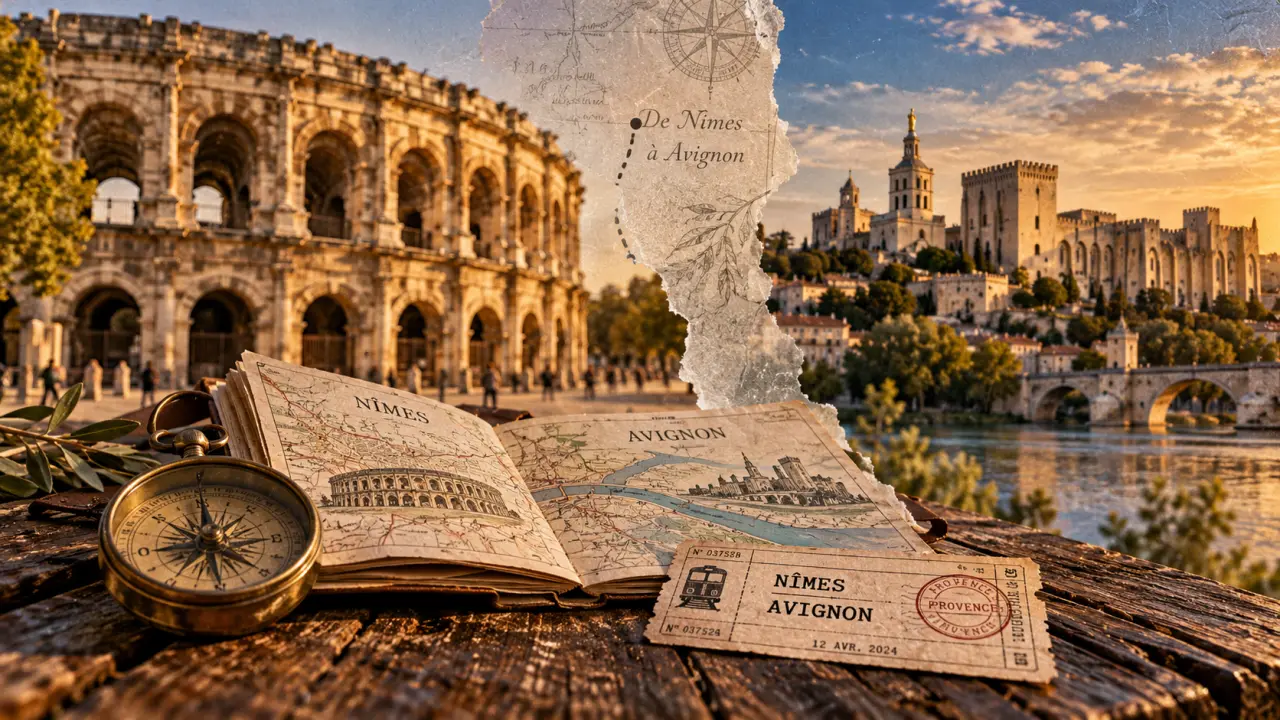 Visiter Nîmes ou Avignon : arènes romaines et palais des papes